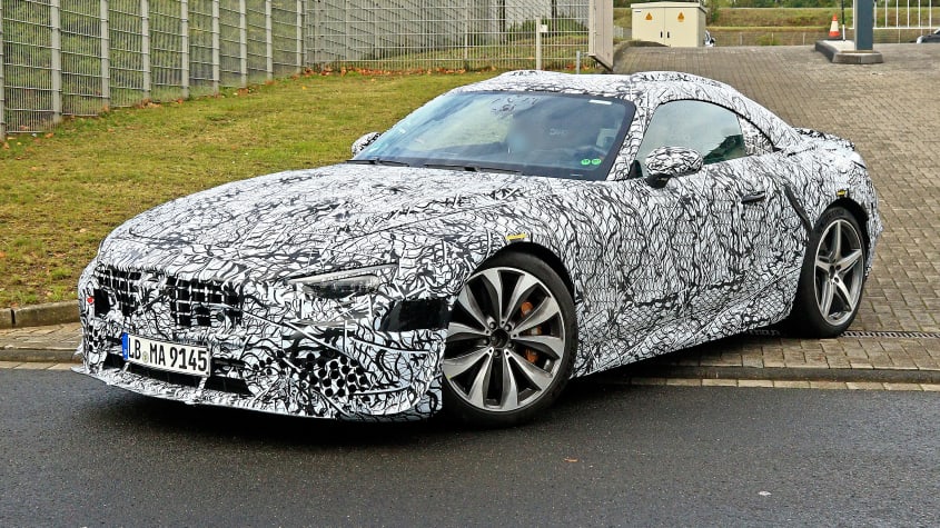 New Mercedes-Benz SL spied testing ahead of 2021 reveal | evo